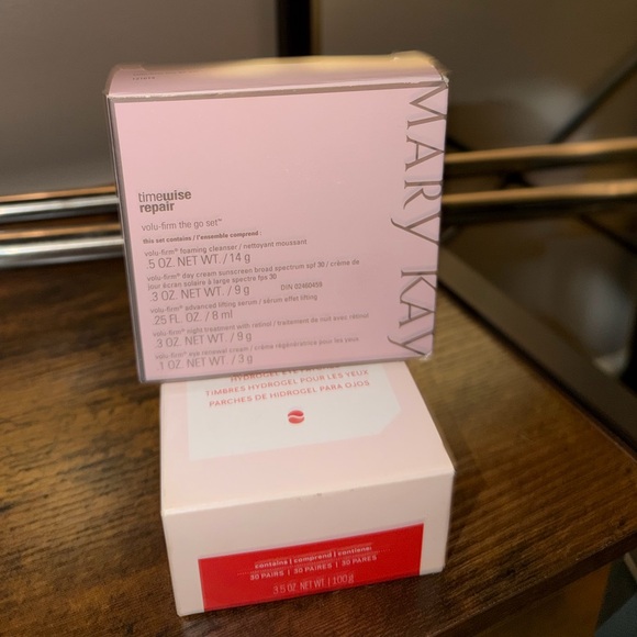 Mary Kay Other - NIB Mary Kay time wise repair volu-firm the go set and hydrogel eye patches
